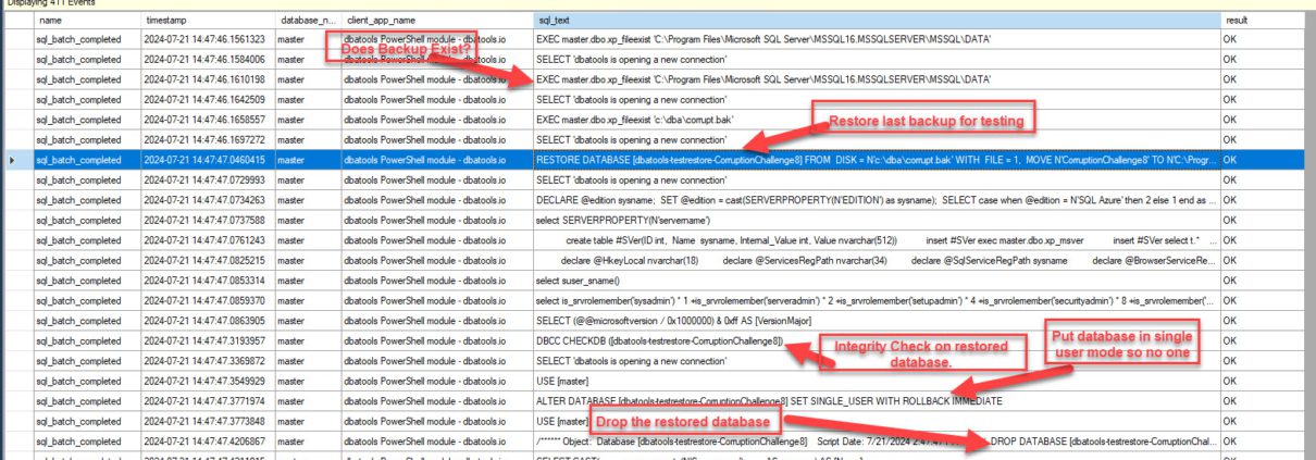 Validate SQL Server Backups made easy!