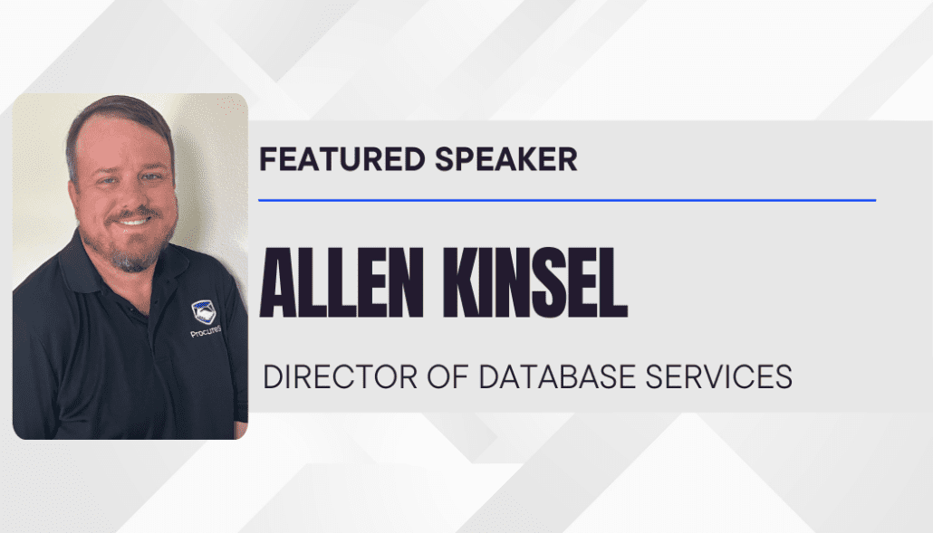 Allen Kinsel presenting at SQL Saturday in Pittsburgh