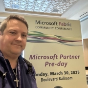 John Sterrett from ProcureSQL attend the 2025 Microsoft Fabric Conference